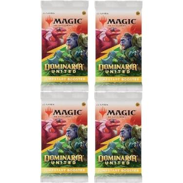 Imagem de 4 Packs MTG Jumpstart Booster Pack Lot MTG Dominaria United