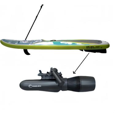 Imagem de Scooter subaquático elétrico de 500 W, scooter de mergulho livre de 40 m, motor sem escova, scooter de água com bateria removível de 60 minutos para piscina, 700 W 16000mAh