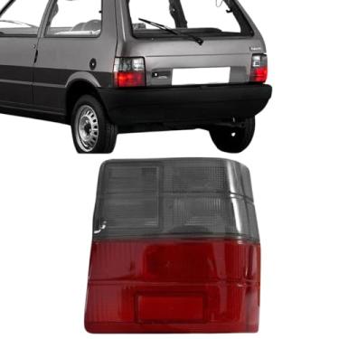 Imagem de Lanterna Traseira Uno 1984 Ate 2004 Le Rubi Com Re Fume Lente 84121