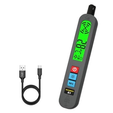 Imagem de MAXRIENY Detector de gás recarregável detector de vazamento de gás natural com campainha de vibração e alarme visual caneta detector de gás multi para casa butano propano acampamento carro