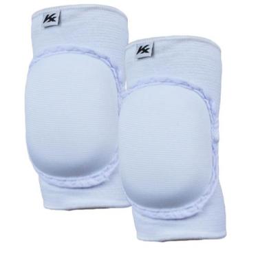 Imagem de Cotoveleira Goleiro De Futsal Kanxa Profissional, P, Branco