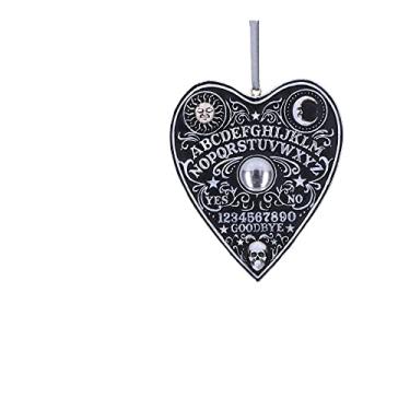 Imagem de Nemesis Now Enfeite para pendurar Spirit Board Planchette 8,5 cm, preto