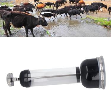 Imagem de Máscaras de Procedimento Com Bomba de Respiração Assistida para BezerrosBomba de Respiração para Bezerros Em Aço Inoxidável Sucção Ajustável Respirador Portátil para Bezerros