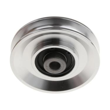 Imagem de YIJU Polia de rolamento fitness, roda de liga de alumínio, prática, leve, baixo ruído, resistente, substituição de exercício de treinamento de força, 8 Cm