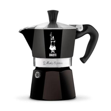 Imagem de Cafeteira Bialetti Moka Express Preta 6 Xícaras - 300 Ml 10010116