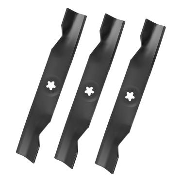 Imagem de IDEASURE Pacote com 3 lâminas de cortador de grama 180054 compatíveis com deck HU de 122 cm, lâminas de elevação alta 173920 compatíveis com trator de gramado Hu sqvarna YTH24V48 YTH2348 Pou LAN