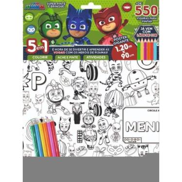 Imagem de Pj Mask - Super - Pinte E Brinque