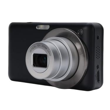 Imagem de Câmera Digital 4K de 64MP para Fotografia, Câmeras de Vlogging Com Tela HD de 3 Polegadas e Zoom óptico de 10x e Zoom Digital 2x, Câmera Digital Wifi de Foco Automático Com Flash