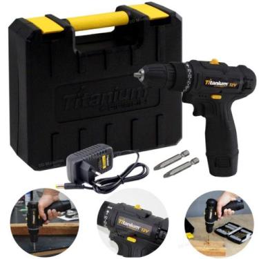 Imagem de Parafusadeira a Bateria Carbon 12V - Caixa Titanium
