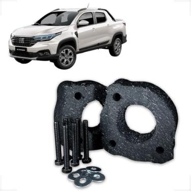 Imagem de Strada 2020/... Kit Completo Calço de Mola Dianteiro 2,5cm - Borfix