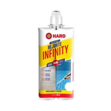 Imagem de Hard Rejunte Infinity Porcelanato e Piscina Branco Perola 330ml