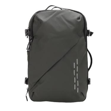 Imagem de Fockety Mochila A Vácuo, Grande Capacidade Expansível Mochila De Viagem Mochila Laptop Mochila De Compressão A Vácuo Com Saco De Vácuo para Viagens Viagem De Negócios (GREEN)