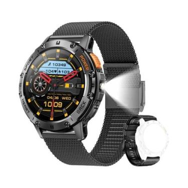 Imagem de Relógio Inteligente AMOLED De 1,43 Polegadas Para Homens, À Prova d'Ág