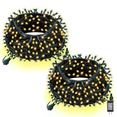 Imagem de Christmas String Lights Dazzle Bright 2x66 pés 400 LED impermeável