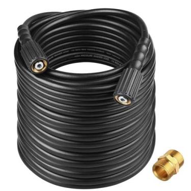 Imagem de Mangueira de lavadora de alta pressão TOOLCY 15m 3300 PSI para Ryobi, 