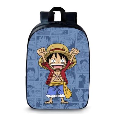 Imagem de Mochila Escolar Pequena Bolsa Pré Escolar Infantil Mangá Anime Geek Sk