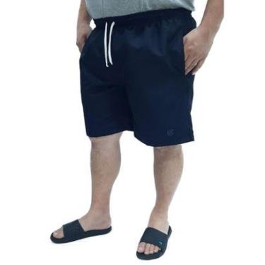 Imagem de Short Bermuda Tactel Extra Grande Plus Size Praia reforçado-Masculino