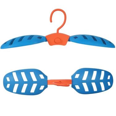 Imagem de JUSTOOP Cabide dobrável de secagem rápida, dobrável, ventilado, para surfe e mergulho, roupas molhadas de alta carga, para mergulho com snorkel e natação, 1 peça