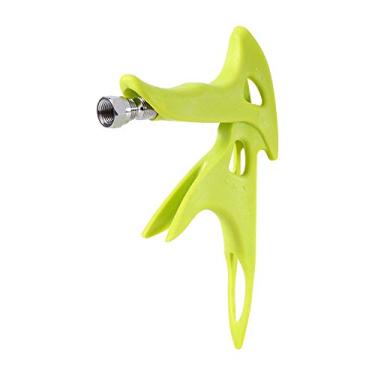 Imagem de Acouto Suporte de Escova - Alça de Aerógrafo Fácil, Maior Conforto e Controle, Design Antiderrapante, Compatibilidade Com Aerógrafos Fixos, Uso Conveniente, Cor Verde, Modelo