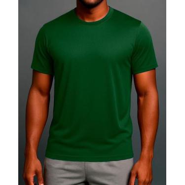 Imagem de Camiseta Slim Masculina Treino Academia Dry Fit Esportiva - Slim Fitne