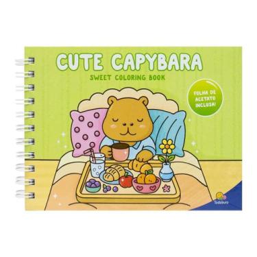 Imagem de Livro - Sweet Coloring Book: Cute Capybara