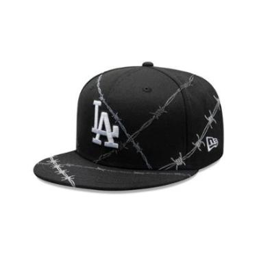 Imagem de BONE NEW ERA 59FIFTY LOS ANGELES DODGERS MLB HALLOWEEN PACK PRETO-Masculino
