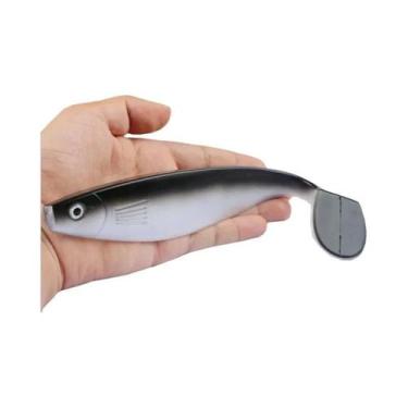 Imagem de Isca Artificial Extra Grande De 23,5cm Com Cauda Em T Para Pesca Em Al