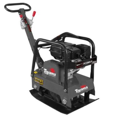 Imagem de Placa vibratória reversível a gasolina 6,5 hp base 630 x 400 mm - TPC1