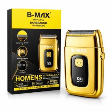 Imagem de Barbeador Elétrico Shaver Sem Fio Portátil Recarregável Bmax - B-Max, 
