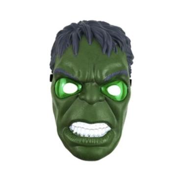 Imagem de Máscara de látex Green Hulks para festa à fantasia de carnaval de Hall