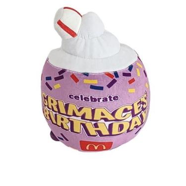 Imagem de Brinquedo de pelúcia Grimaces, amarelos, chapéus, sorvetes, 25 cm - Yi