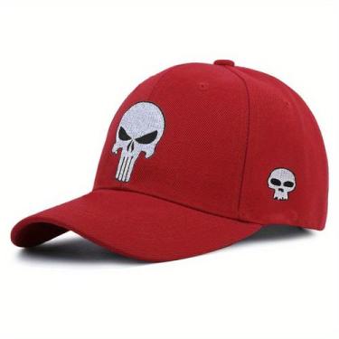 Imagem de Anime de boné de beisebol Punishers para adultos Summer Trucker - yiwe