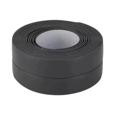 Imagem de Fita Adesiva Branca De PVC Impermeável Super Forte Para Pia De Banheir