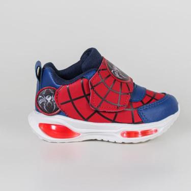Imagem de Tênis Infantil Mini Pé Com Led Mp2534ha Preto, Royal, Vermelho, 02, 31