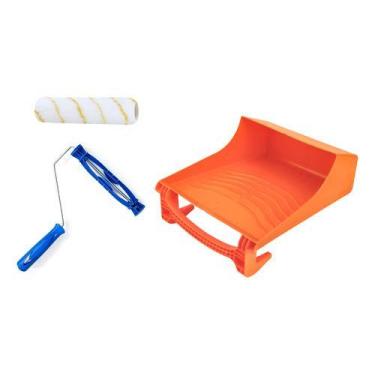 Imagem de Caçamba Pintura Escada + Rolo Lã + Garfo Pro Tigre