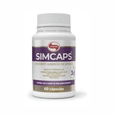 Imagem de Suplemento Probiótico Em Cápsulas Simcaps Vitafor Pote 30 Capsulas Sem