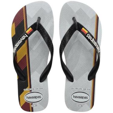 Imagem de Chinelo Havaianas Seleções do Mundo Alemanha Original, Preto, 35/36