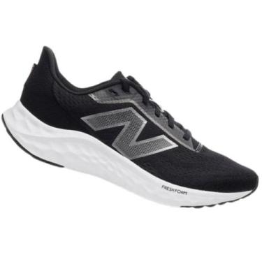 Imagem de Tenis New Balance Fresh Foam Arishiv4 Masculino, Preto, Prata, 41