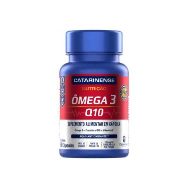 Imagem de Ômega 3 Q10 Catarinense Nutrição - 60 Cápsulas - CATARINENSE PHARMA