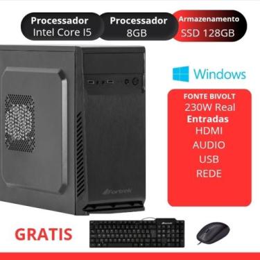 Imagem de Computador Intel Core I5 8GB SSD 128GB - Urbeshop