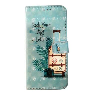Imagem de Capa Capinha Carteira para Samsung Galaxy a33 5g tela 6.4 colorido - H