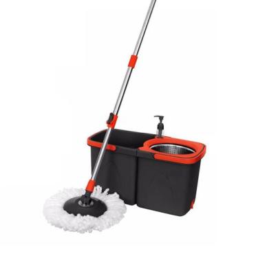Imagem de Mop Giratório Duo Vermelho E Cinza - Powermaid - Camesa