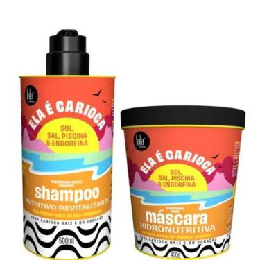 Imagem de Kit Lola Cosmetics Ela e Carioca Shampoo e Mascara - LOLA COSMETICOS