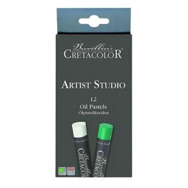 Imagem de Giz Pastel Oil Artist Studio Line Cretacolor 12 Cores