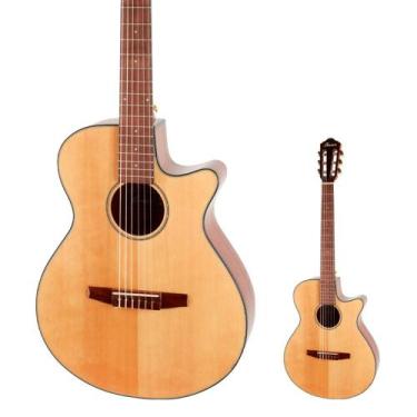 Imagem de Violão Elétrico Nylon Semi Flat Ibanez AEG50N NT Natural