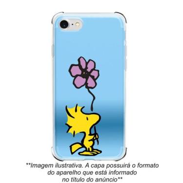 Imagem de Capinha Capa Para Celular Samsung Galaxy A6 Plus - Snoopy Woodstock Sn