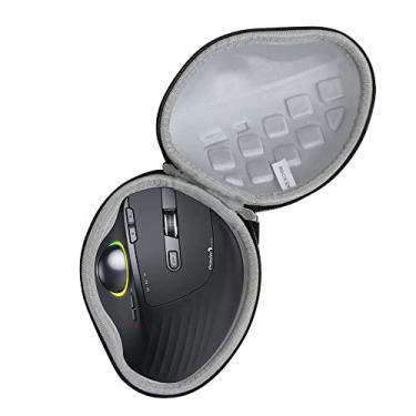 Imagem de Hermitshell Estojo rígido de viagem para trackball sem fio ProtoArc EM01 NL ergonômico Bluetooth rollerball mouse polegar recarregável computador laptop mouse