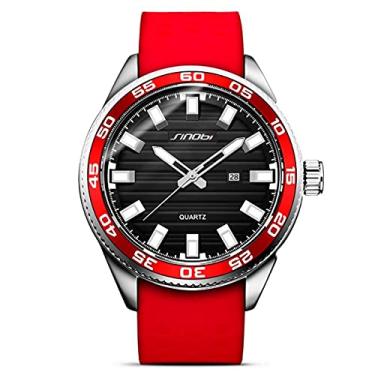 Imagem de Relógio Masculino Sinobi Relógio de Pulso Esportivo com Calendário Completo À Prova D'agua (C1)