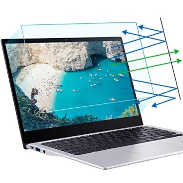 Imagem de F FORITO Pacote com 2 películas protetoras de tela para laptop de 14 polegadas, antiluz azul, compatível com laptop Acer Swift X/Swift GO/Swift 3 OLED/Spin 5 de 14 polegadas com proporção de 16:10