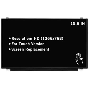 Imagem de HOYRTDE Tela de substituição de tela de 15,6 polegadas para Dell Inspiron 3593 Touch WXGA HD 1366x768 40 pinos painel de tela LED LCD (somente modelo sensível ao toque, não funciona para não toque)